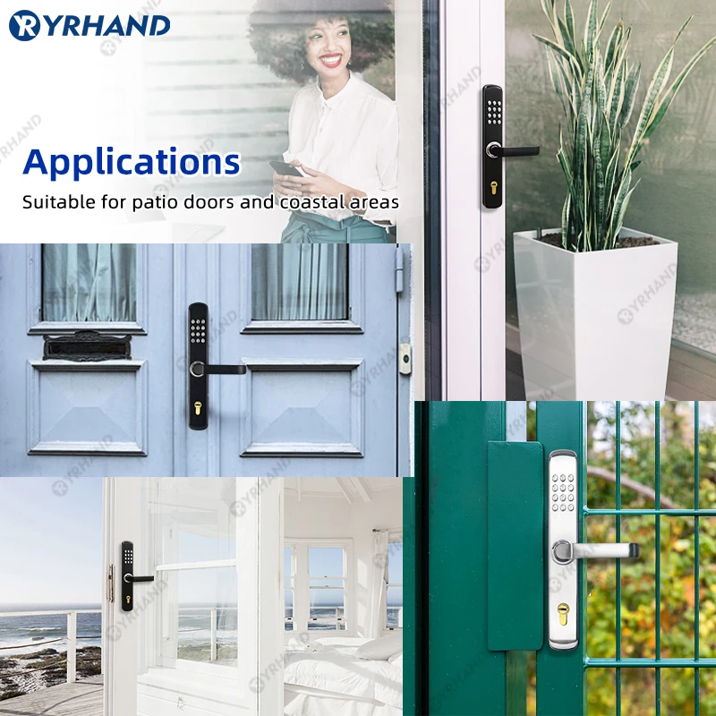 Mechanical combination Coded Lock Fire and Waterproof Digital Lock Password and Silding Lock Push button For garden