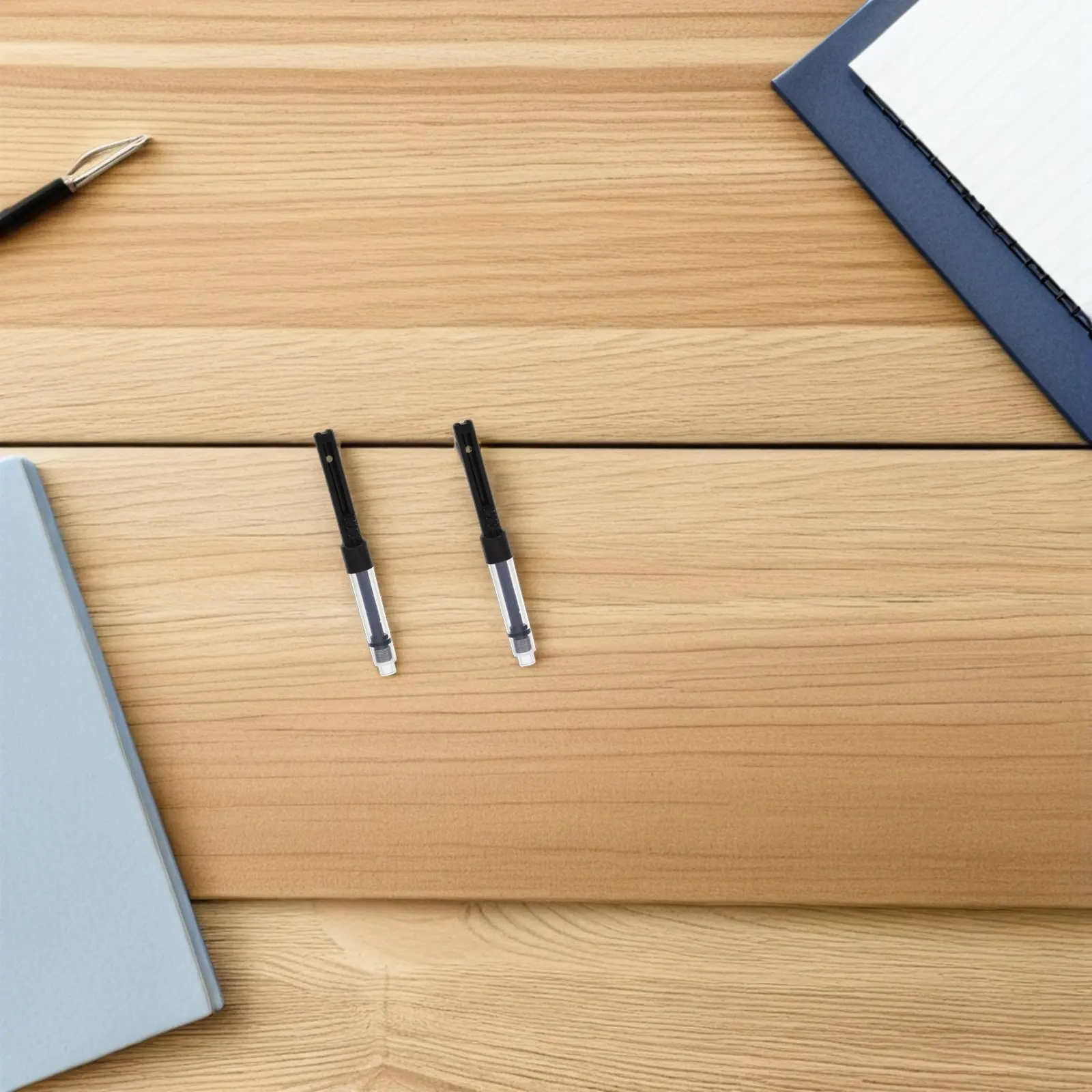 

50pcs Pen Ink Plunger Converter Refillable Ink Converter For Fountain Pens Push Pull Filling Tool Accessory For Office School