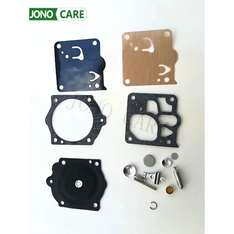 5sets K12-WG Walbro Overhaul Gasket Carburetor Kit WG 6 7 8 9 10 for Husqvarna 3120 3120xp Chainsaw parts 272 268 MS660