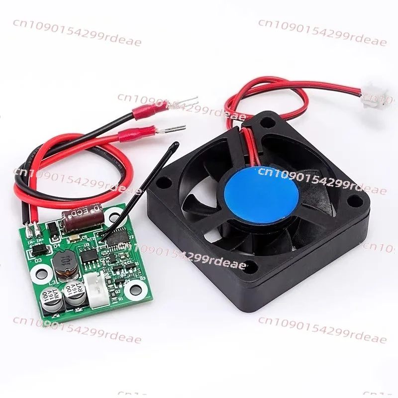 S400 Case Compatible 6cm Thermostat Cooling Fan Kit Smart PWM Speed Control