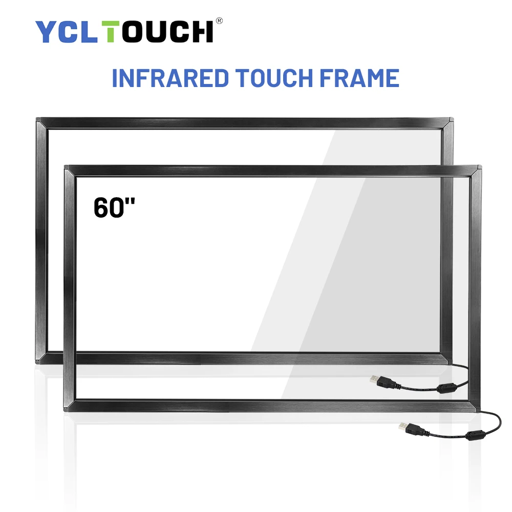 YCL TOUCH IR multi touch frame  60 inch infrared sensor usb Plug and play  without glass