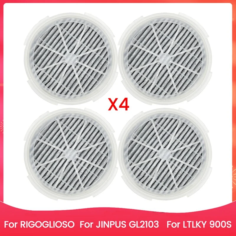 

4PCS Filter Fit For RIGOGLIOSO JINPUS GL2103 LTLKY 900S Air Purifier Activated Carbon Filter Accessories Replacement