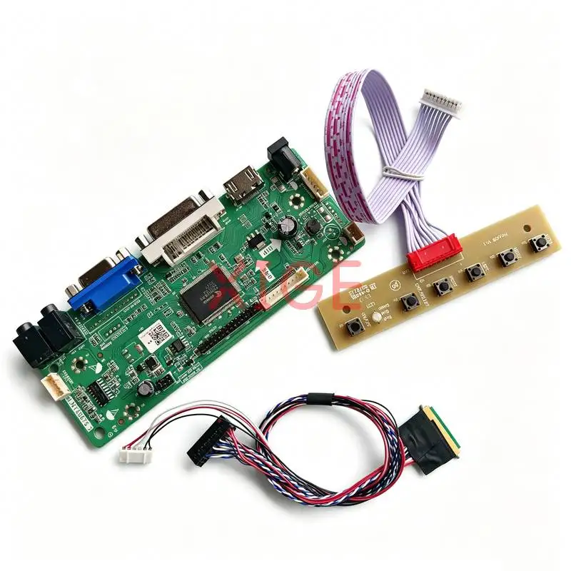 For B133XW01 B133XW03 B133XW04 B133XW02 Drive Controller Board DIY Kit 1366x768 HDMI+DVI+VGA Monitor Screen 1366*768 40 Pin LVDS