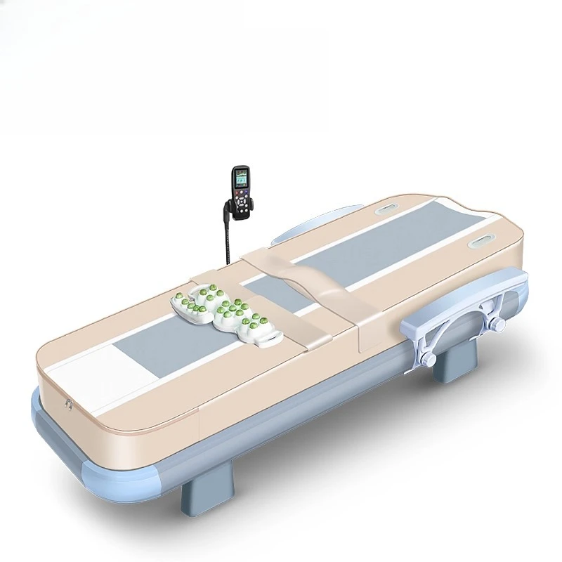 Full body electric massage bed, warm physiotherapy multi-functional household massage bed
