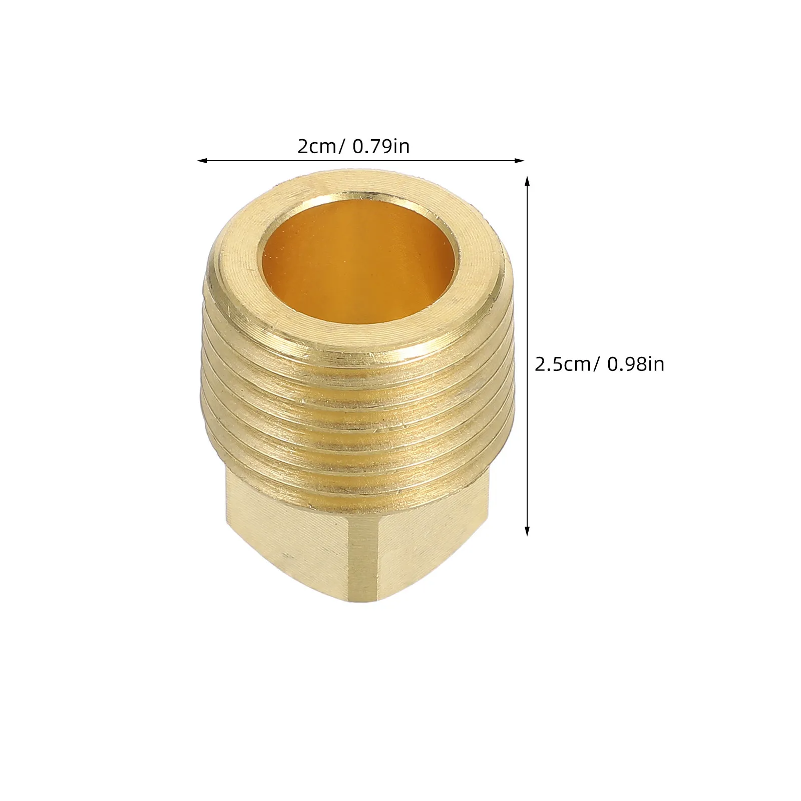 Brass Marine Boat Drain Plug Threaded Garboard Drain Scupper Plug for Hull Plumbing Tube Fitting Spare Parts Accessories