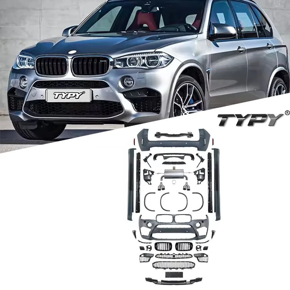 

Набор Боди для автостайлинга TYPY, для BMW X6 F16, модифицированный комплект для BMW X6M