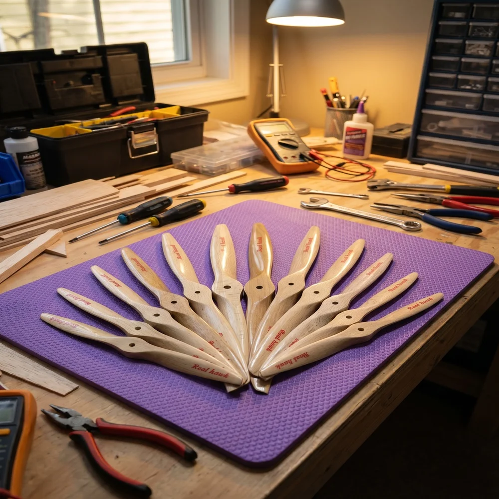 RC Airplane Beech Wood Propeller 17x6 17x8 17x10 CW CCW Nitro GAS Engine Fixed Wing Model Aircraft Precision Balanced
