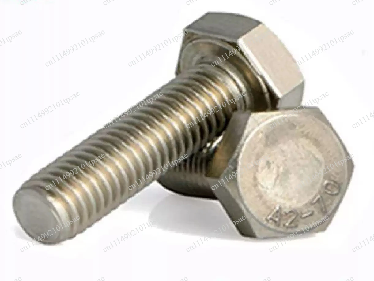 Authentic 304 stainless steel hexagonal bolt and screw DIN933M36 * 60M36 * 300