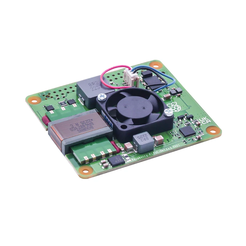 RASPBERRY-Placa adicional oficial de alimentação sobre Ethernet, Pi PoE + chapéu, Raspberry Pi 4, 3B +