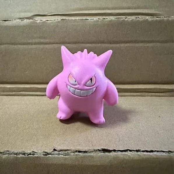 In Voorraad Pokemon Anime Figuur Ectoplasma Gengar Pop Figuren Transparant Mdoel Ornamenten Accessoires Verjaardag Speelgoed