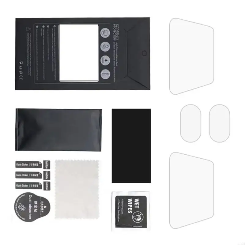 270b Sensores lentes câmera transparência transparência cobrem fácil instalar, sem bolha, para