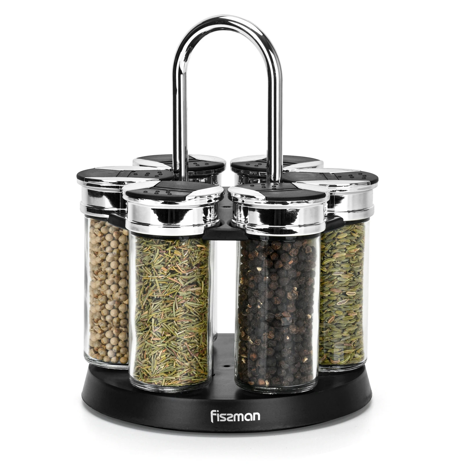 

Kitchen Condiment Set With Rack Glass 7pcs Spice Jar Set Seasoning Sugar Pepper Bottles Salt Shakers Holder Kitchen Storage Rack