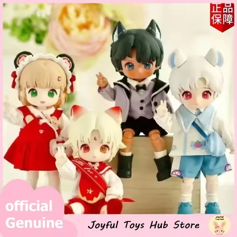 

Наги Обмен Студенческая серия Bjd Кукла Mystery Box Наги Аниме Периферийная фигурка Слепая коробка Kawaii Модель Милая игрушка Подарок для девочки
