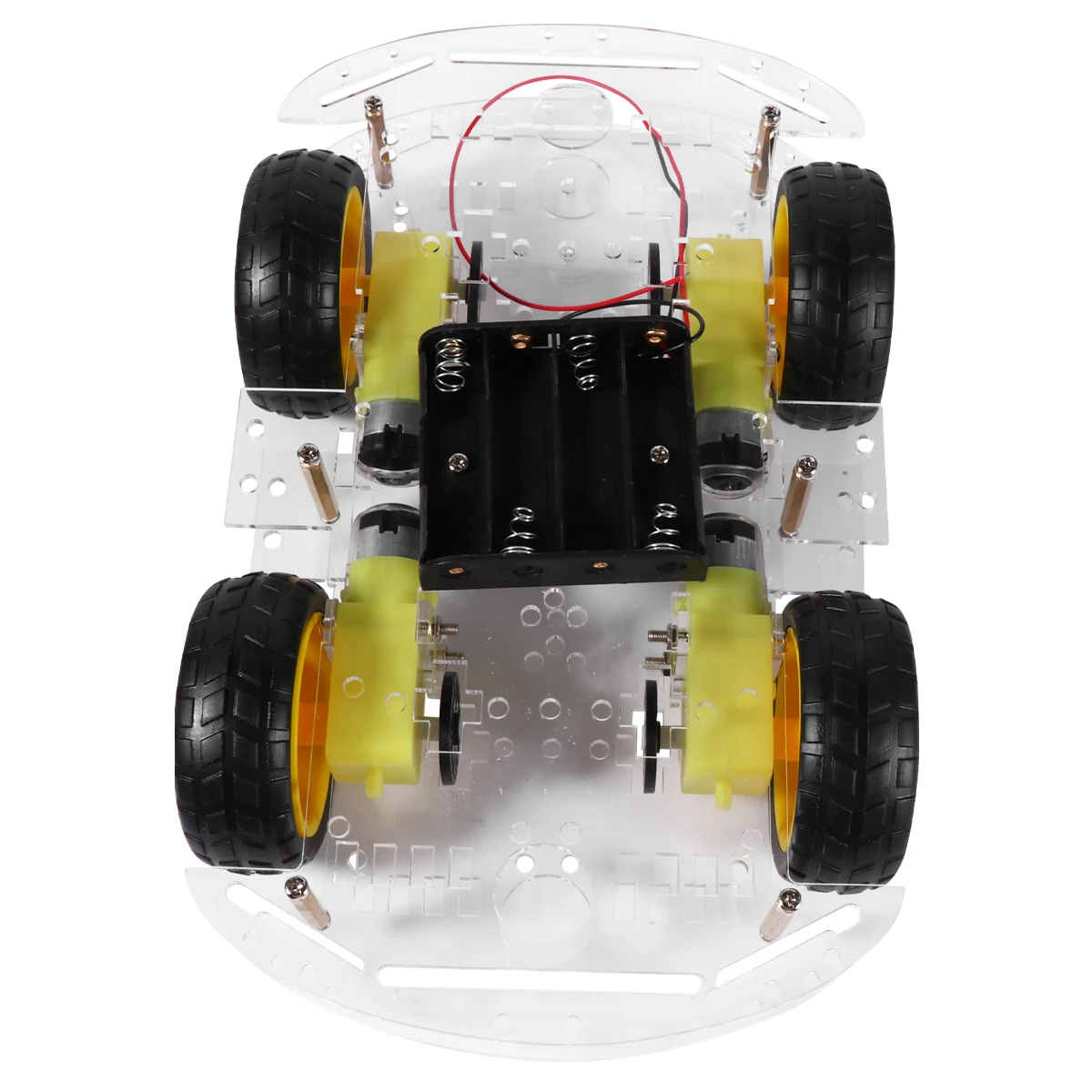 

1 Pcs Robotics Smart Chassis Kit For Kids Featuring Intelligent Tracing And Obstacle Avoidance