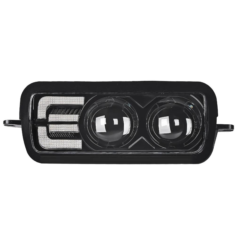 Emark goedgekeurde LED-dagrijverlichting voor Lada Niva, LED-voorlichten met knipperlichten voor Lada Niva 4X4 1995-2019