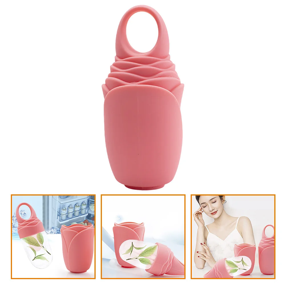 Silikon Gesicht 46 ml abnehmbares Design für Schwellungen Reduzierung Pflege Werkzeug Gesichtsmassage Roller Gesundheitspflege