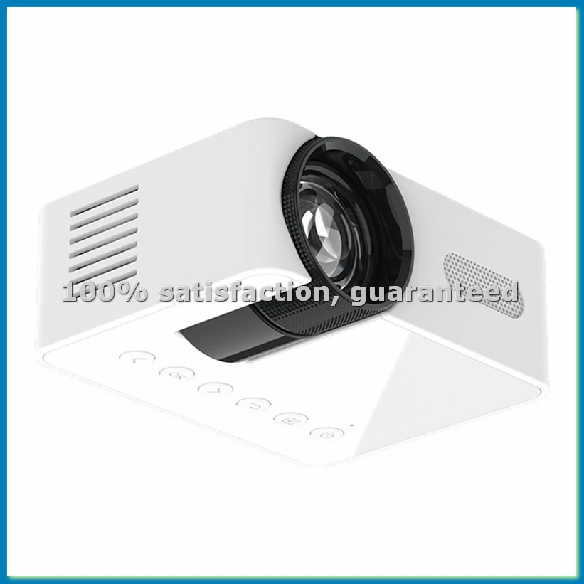 

YT100 Белый Мини Домашний Проектор Портативный Мини Домашний Театр Беспроводной Сотовый Телефон Многофункциональный Проектор-ABFT