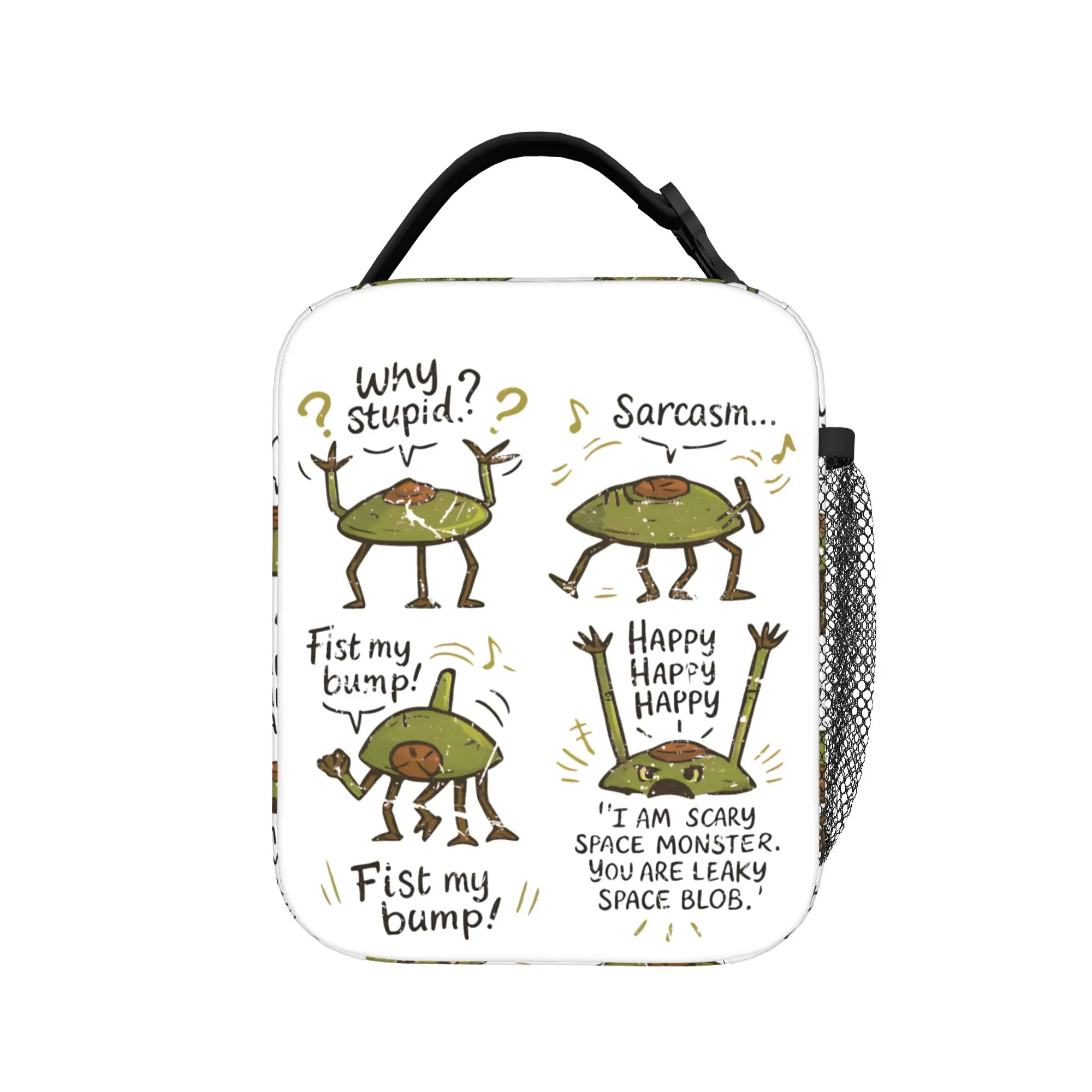 Rocky Amaze Project Hail Mary Book Insulated Lunch Bag Cooler Bag Reusable,Lunch Container  Portable Tote Lunch Box Food Handbag