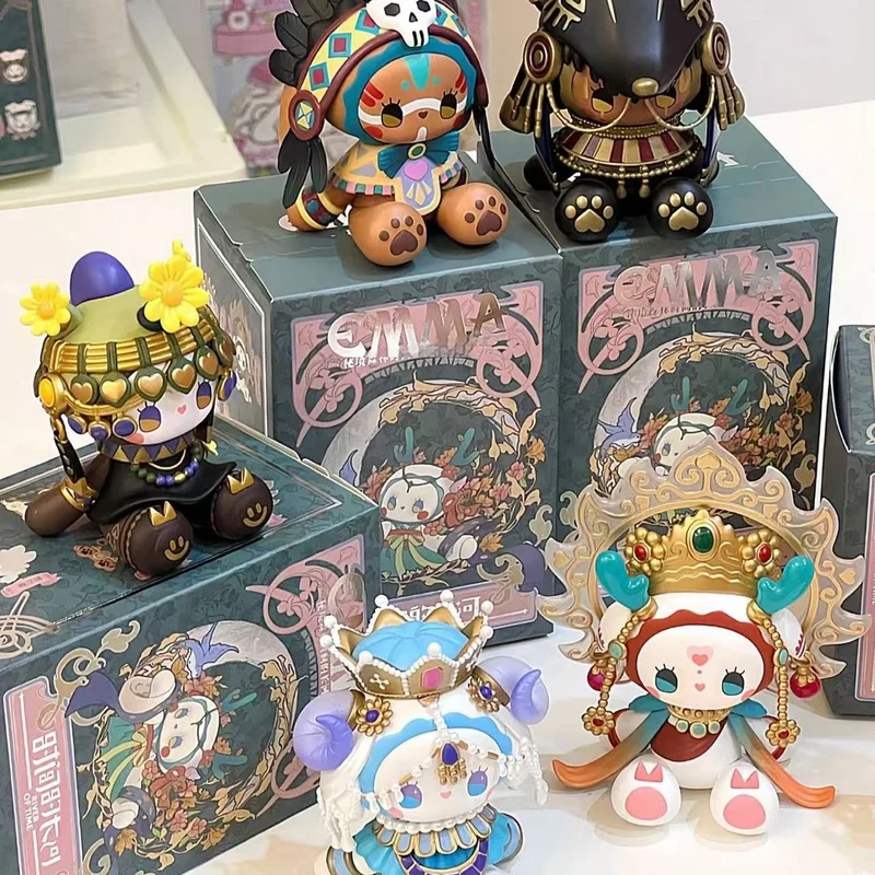 

Emma Secret Forest Time River Series Blind Box Cute Game Figurine Birthday Gift Display Toy Collectible Items