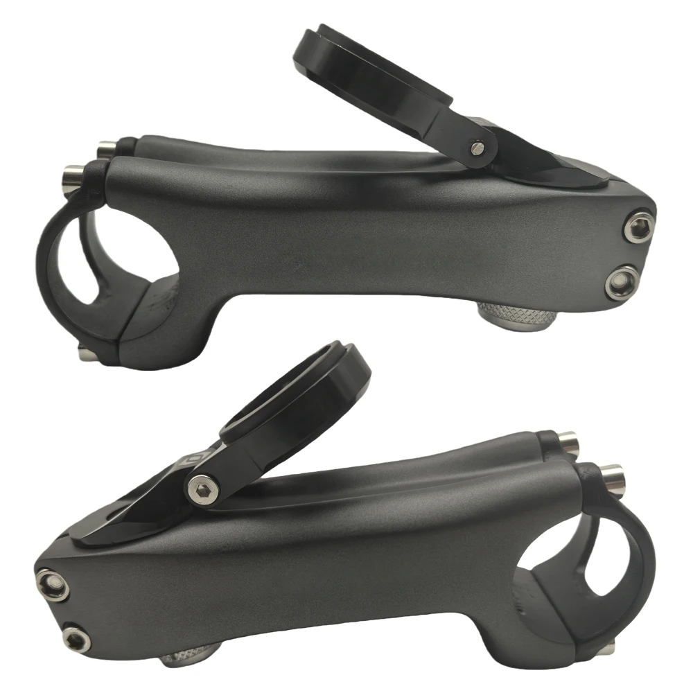 Verstellbarer Carbon-Fahrradvorbau 6/17 Grad 70-130mm Steuerrohr-Zubehör für MTB und Rennräder – Detail 10