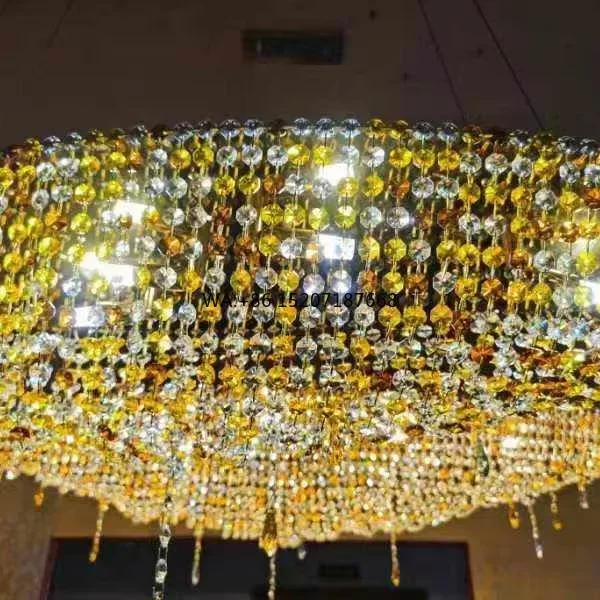 2025 Modern Nordic LED Crystal   Luxury Home Decorative Lighting Adjustable Height for Villa Hotel Oval Square