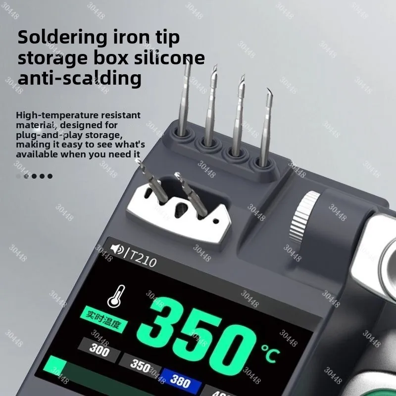 S600 Precision Soldering Station Kit For C210 C245 C115 Handle AC Transformer 2S Fast Heating Lead-free Rework Station
