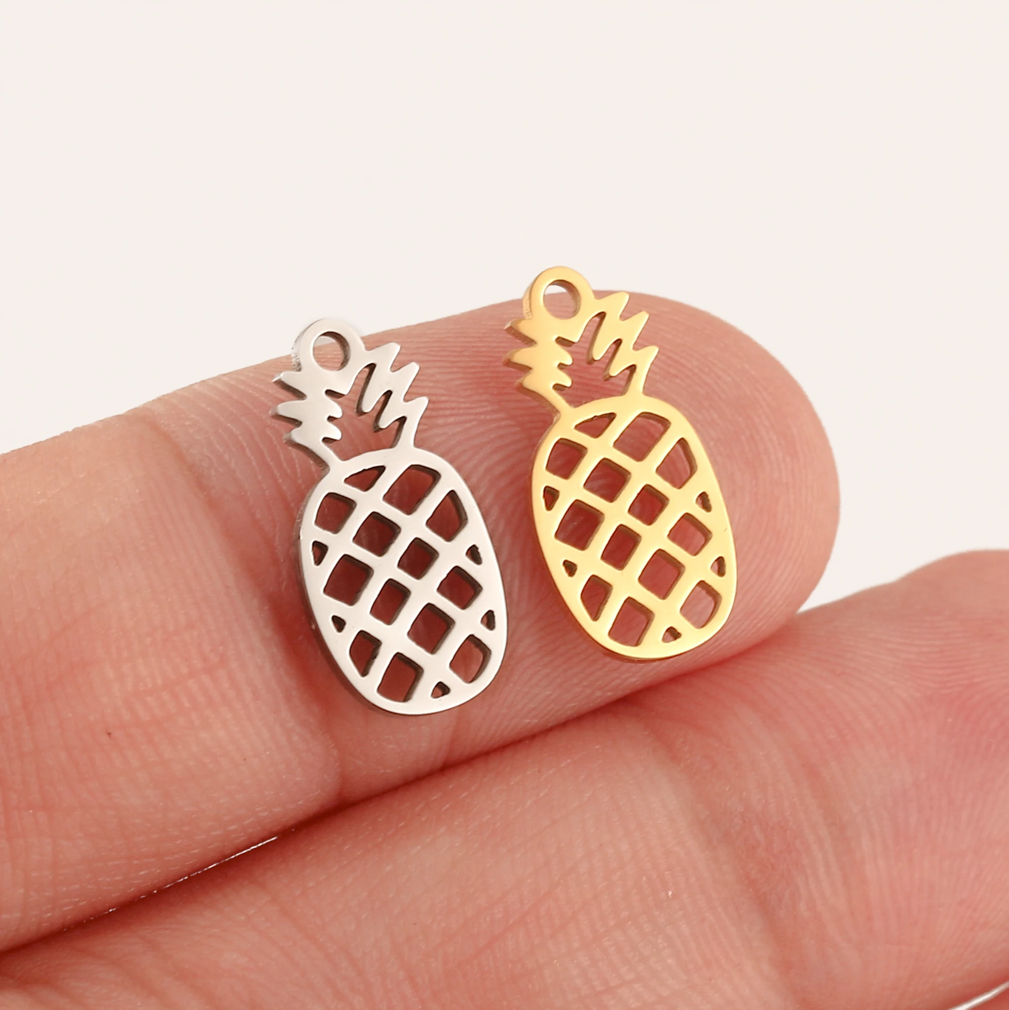 5 Stück Apfel-/Erdbeer-/Kirschen-/Trauben-Charms für die Schmuckherstellung, modisches DIY-Armband, Ohrringe, Halskette, handgefertigte Accessoires – Detail 12