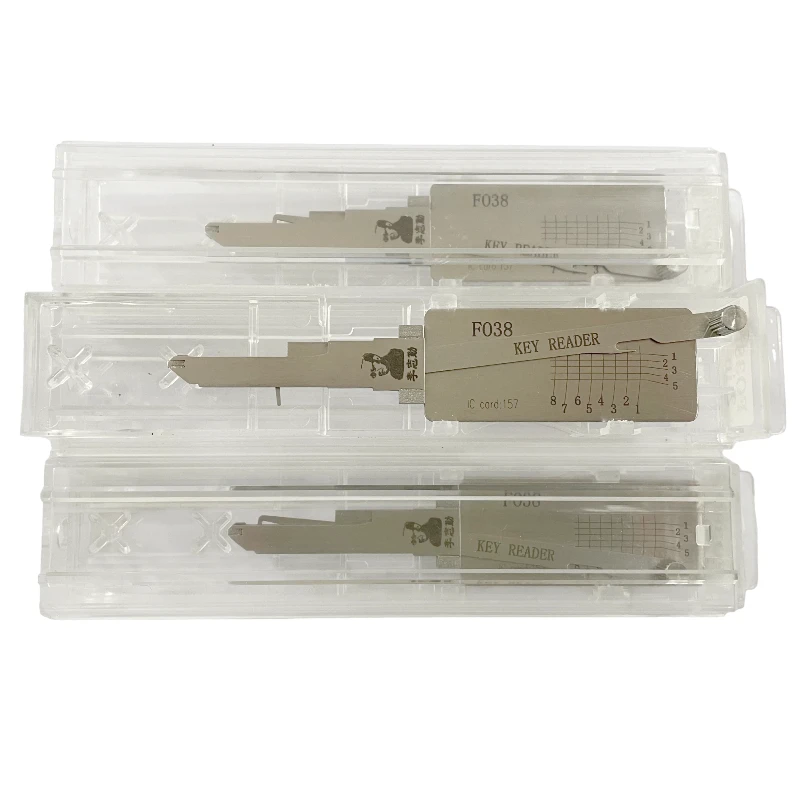 Original Lishi FO38 Key Reader Locksmith Tool Flat Milling for Ford Models