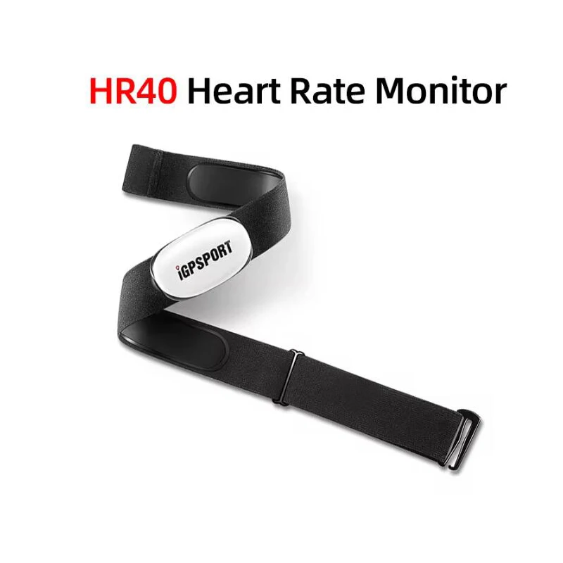 IGPSPORT IGS Heart Rate Sensor Bicycle Bike Computer Heart Rate Monitor Sensor HR40 HR40BK IPX7 Waterproof Bike Accessories