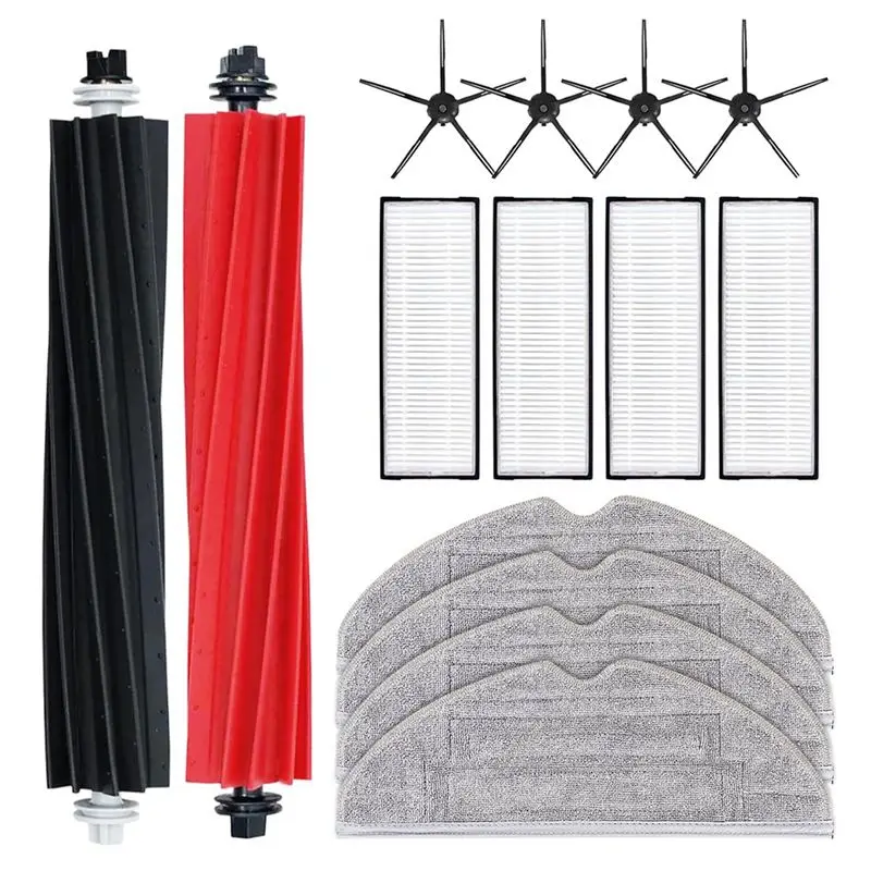 Y51A-Accessories For Roborock S8 S8 PLUS S8+ S8 Pro Ultra Main Side Brush Hepa Filter Mop Cloth Pad Replacement