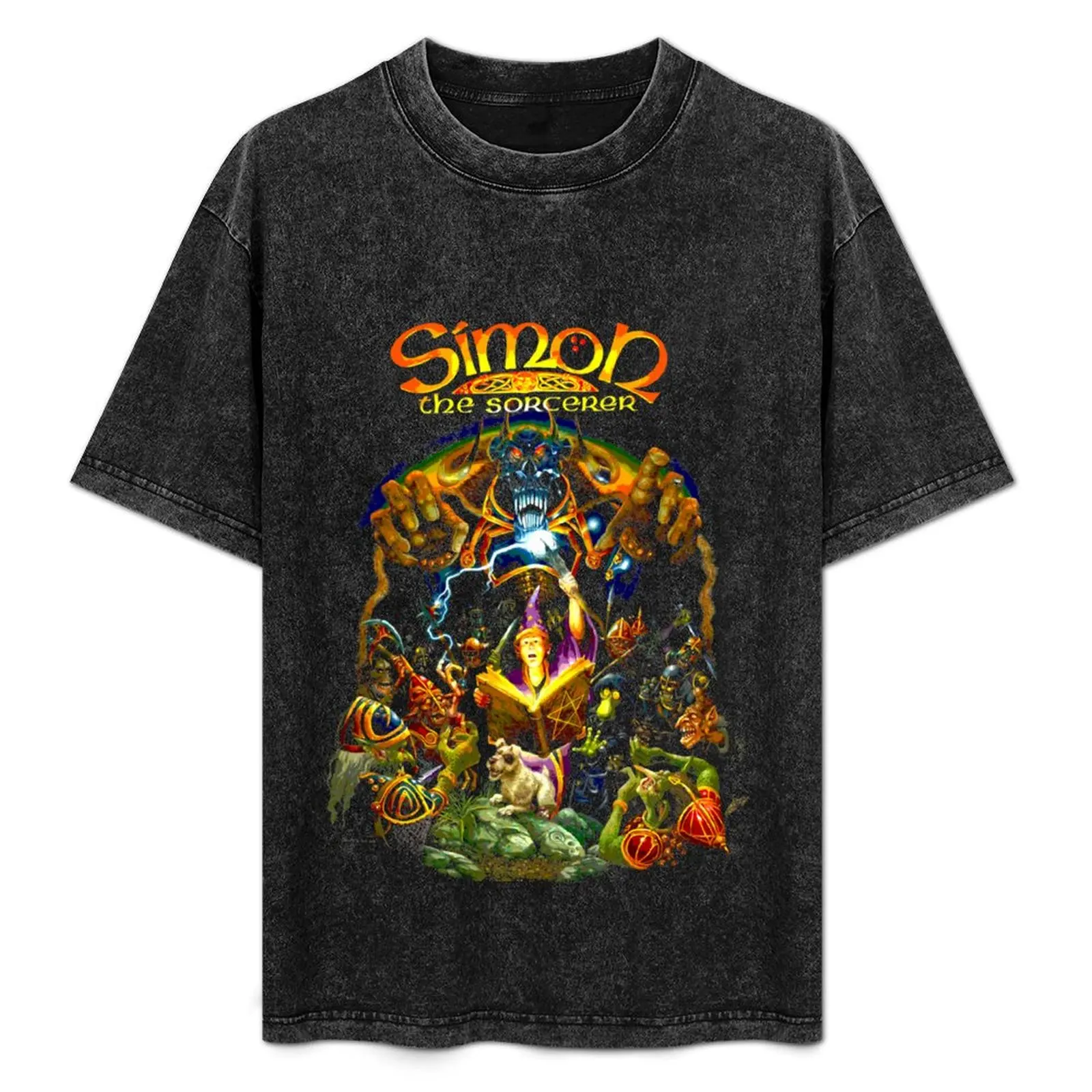 

Simon the Sorcerer T-Shirt Fitness Training Breathable Tee