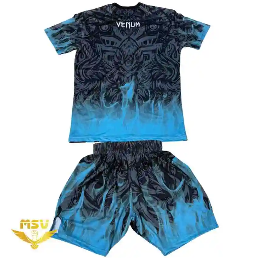 Meistverkaufte Outdoor-Sport-Freizeit-Sets für Herren und Damen mit Kurzarm-Oberteil und Kurzhose; Kampfsport- und Boxbekleidung – Detail 5