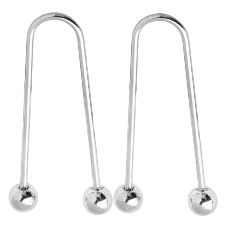 652F 2ピースダブルヘッドメタルバックル衣服の固定閉鎖とプライバシーのためのブローチ