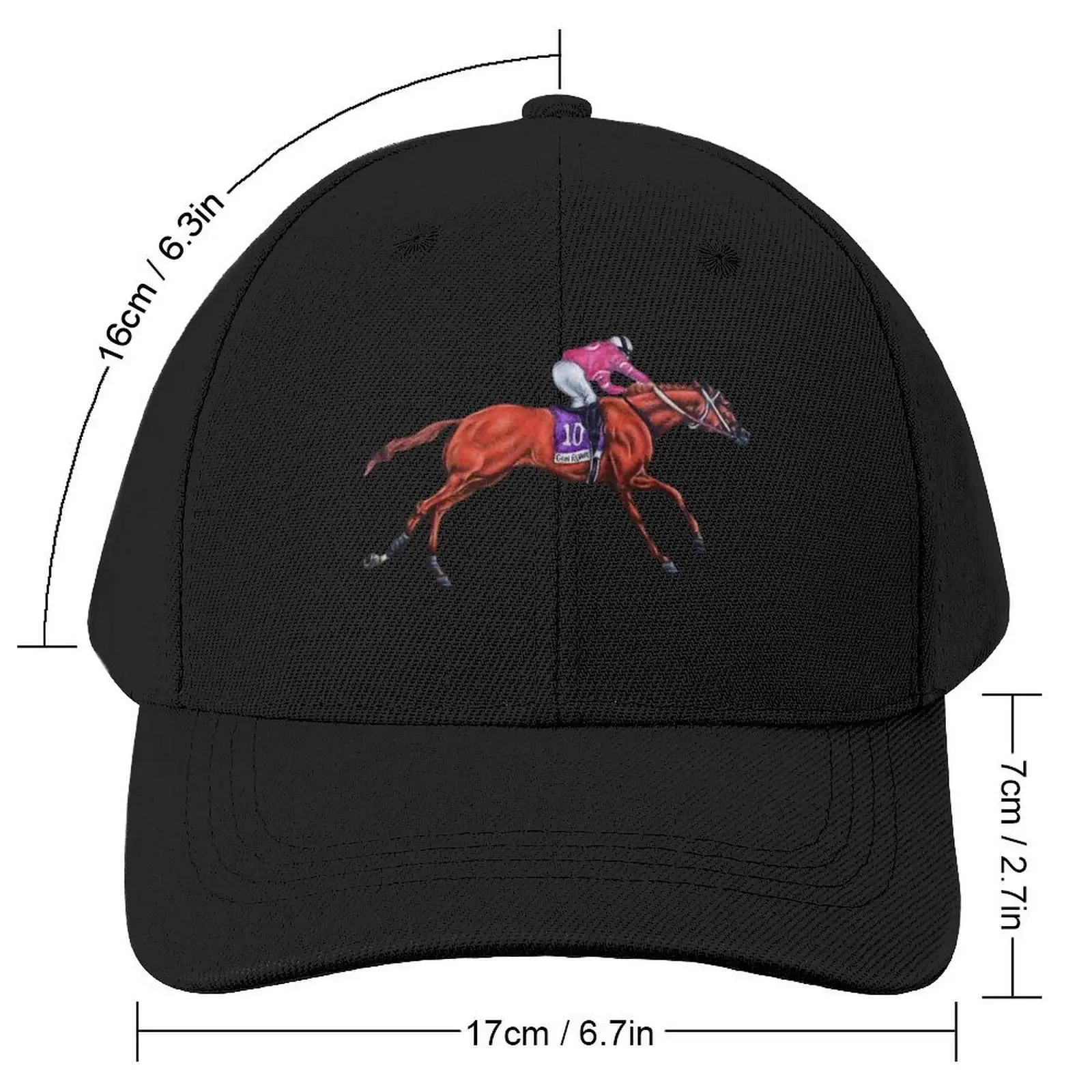 Gun Runner racehorse Baseball Cap dad hat tea Hat Men's Hats Women's