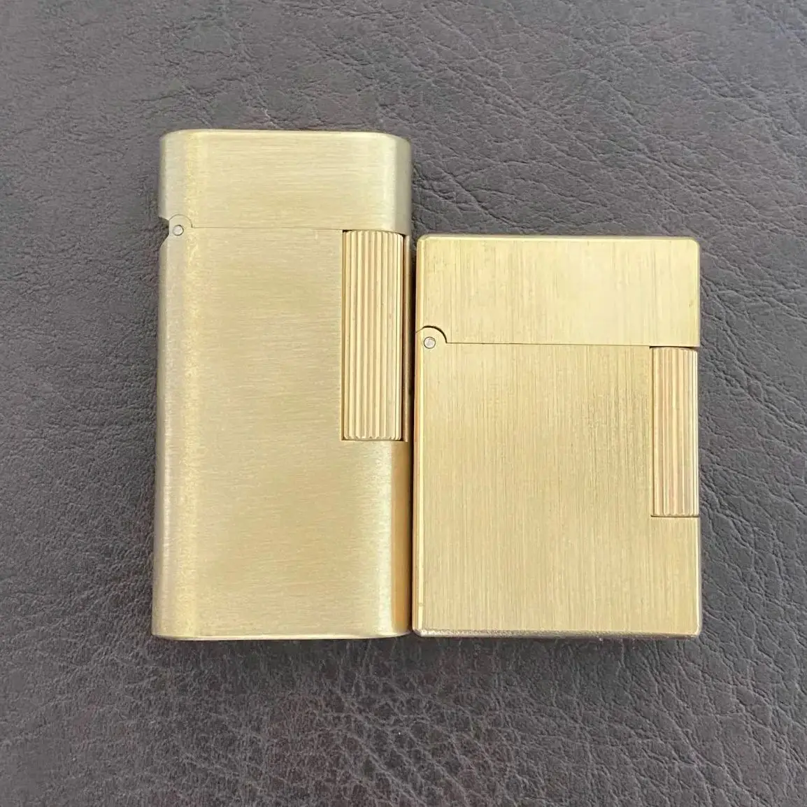 Portable Brass Oil Lighter with Vintage Engraved Pattern  for Men As A Gift Encendedor De Soplete Torch Lighter Refillable