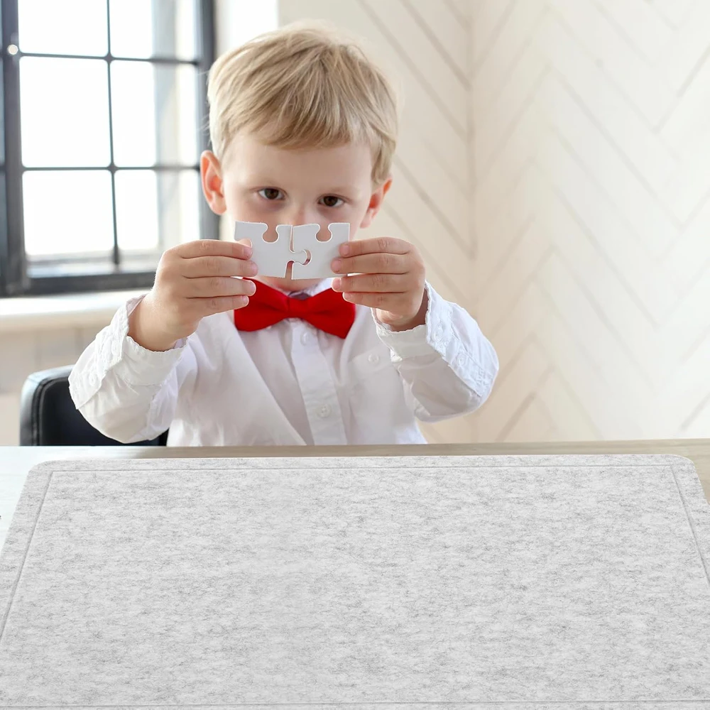 

1pcs Foldable Puzzle Board Educational Puzzle Desk Holds 1000 DIY Puzzle Pieces Portable For Home Decor & Educational Storage