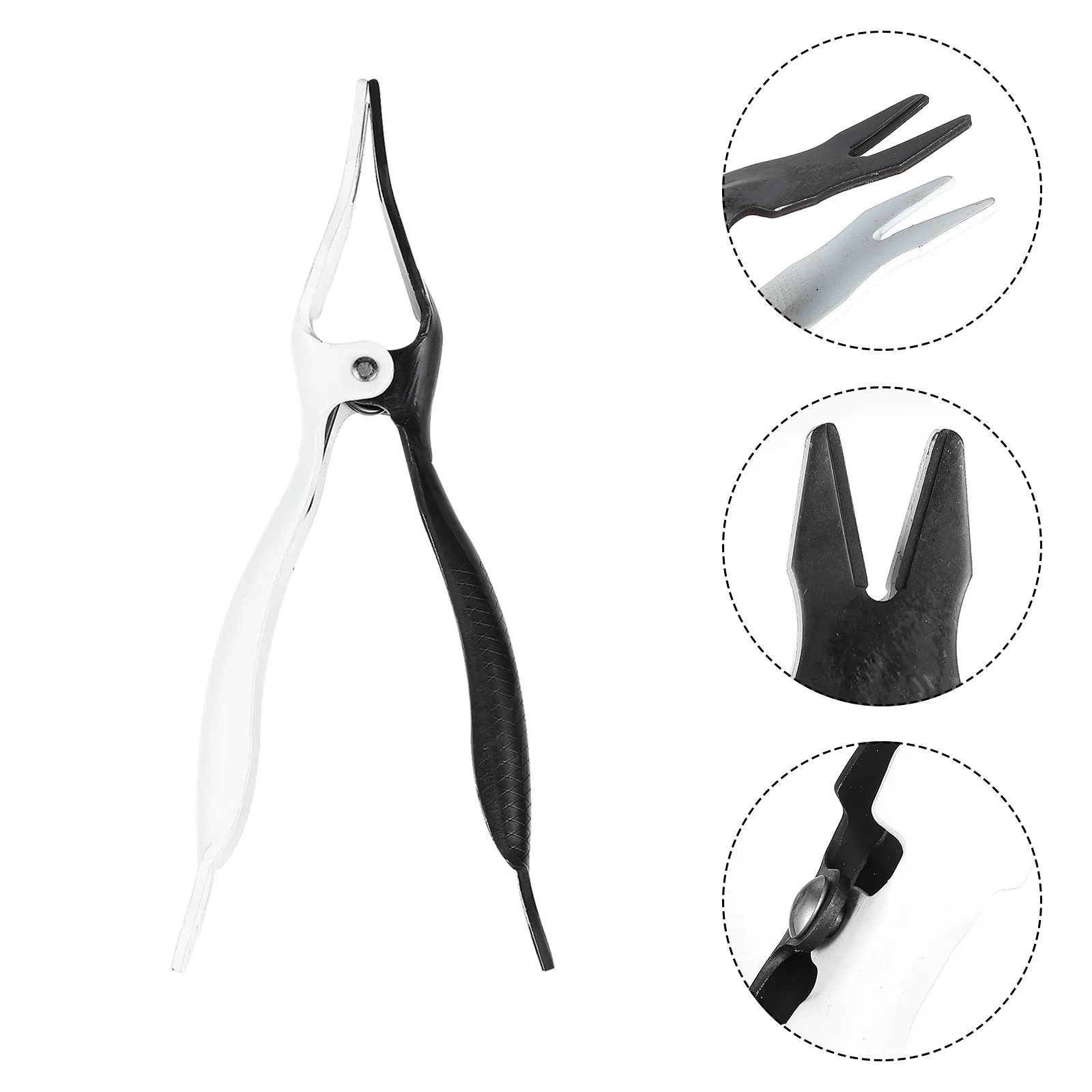 Heavy Duty Hose Separator Pliers Automotive Repair Tool for Stubborn Hoses on Tanks Radiators Pumps Air Cleaners DIY Mechanic
