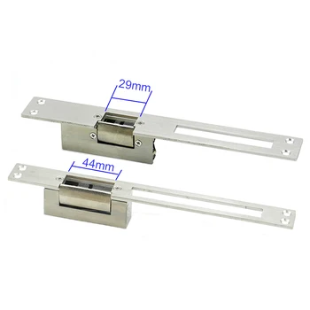 긴 패널 전기 스트라이크 잠금 장치 전자 도어 잠금 장치 안전 장치 또는 안전 장치 800KG 유지력 잠금 혀