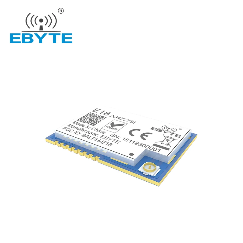 CC2530 Zigbee Module 2.4Ghz 500mW 27dBm Wireless RF Transceiver Receiver EBYTE E18-2G4Z27SI IPEX Antenna for Smart Home