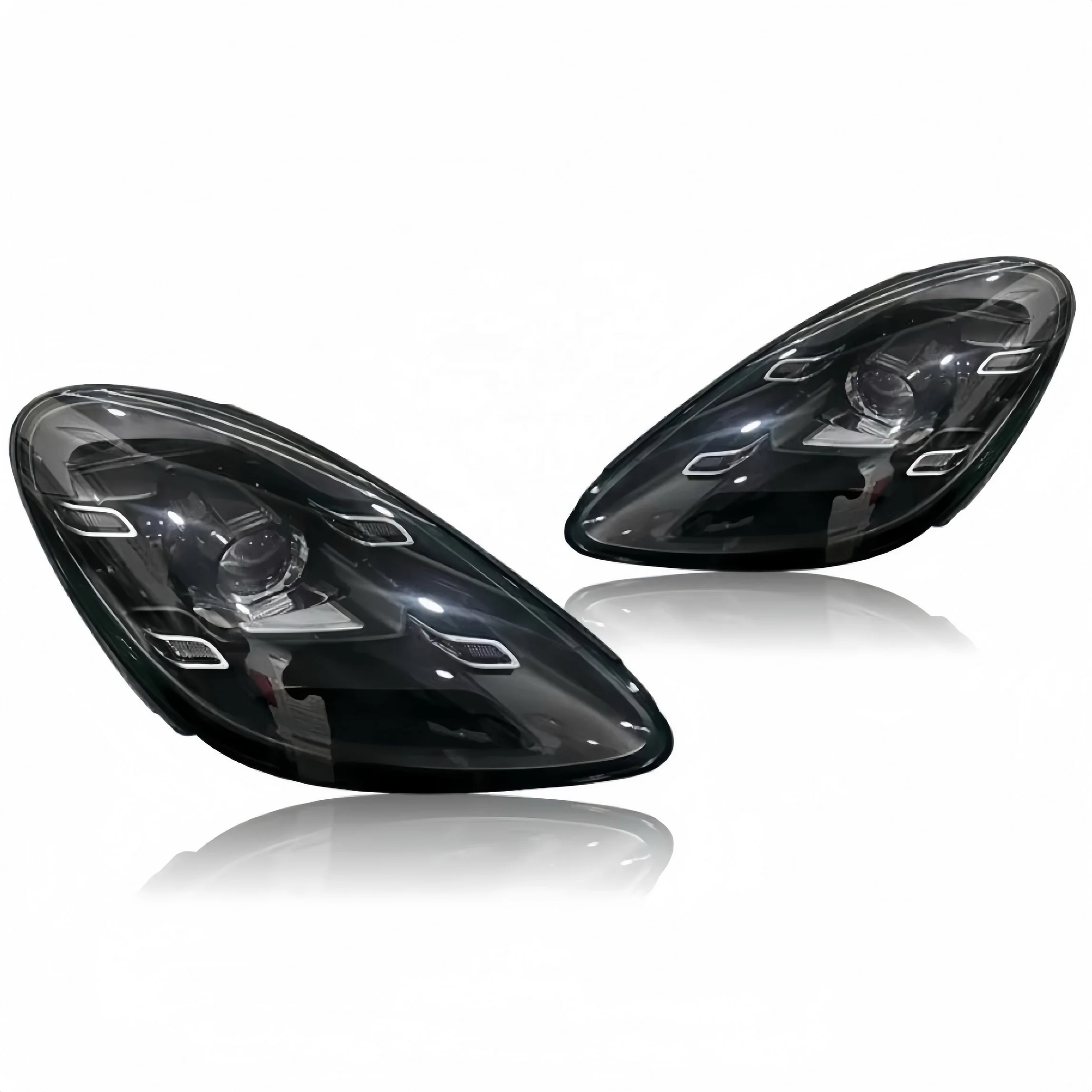

PDLS Style Matrix LED Headlamp for Porsche 718 Spyder Boxster Cayman GTS 982 2016-2023 Upgrade Headlight High Visibility