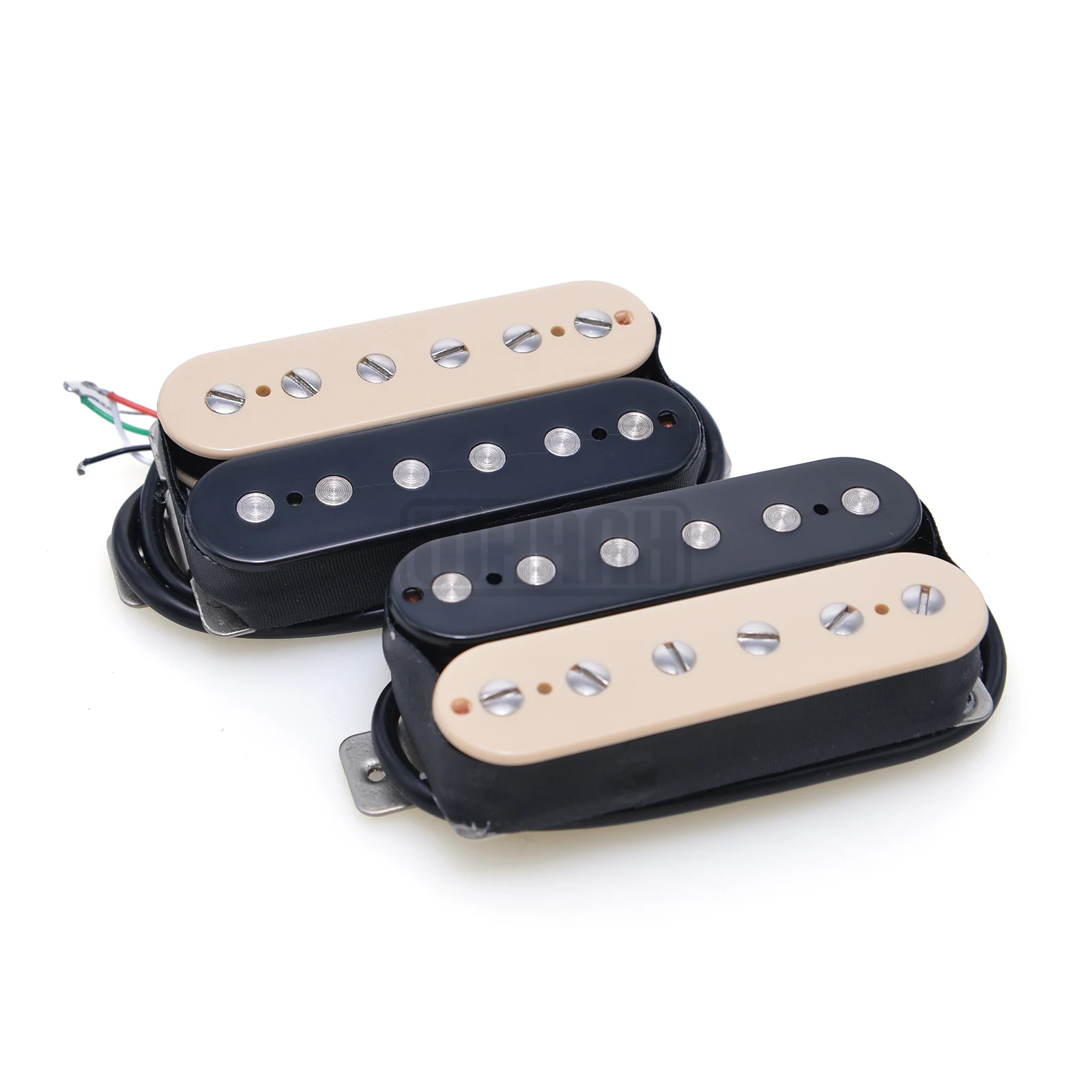 captadores waah 1pcs Alnico V Humbucker Pickups waaah SH2andSH4  Nickel Gold Zebra Black Cream White Color WAAAH Logo WAA5PHBSH