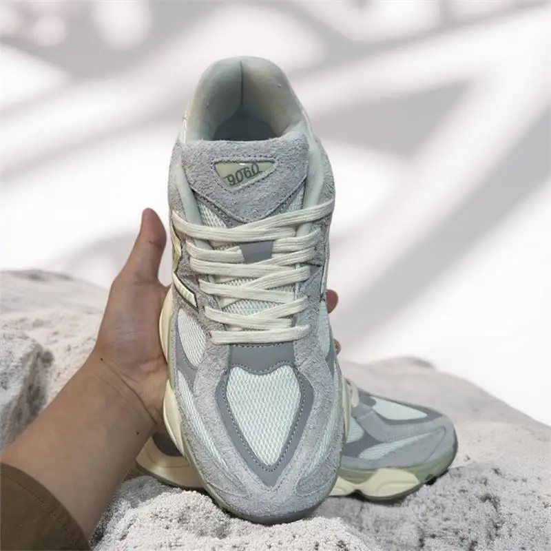 

Retro 9060 Dad Shoes, Elephant Hoof, Student-Friendly, Platform Elevator & Casualfitville woman