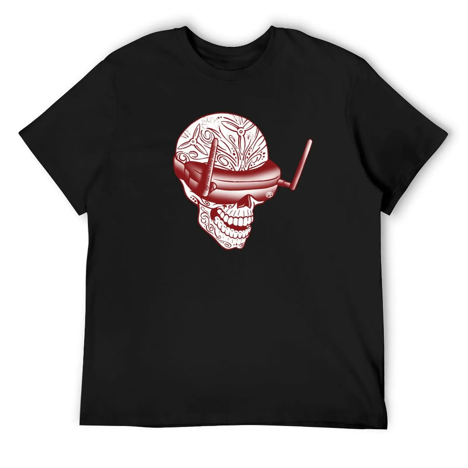 

Full Tilt FPV Skully Graphic T-Shirt basketball graphic tees cotton graphic tees custom shirt topping sweat shirts, men
