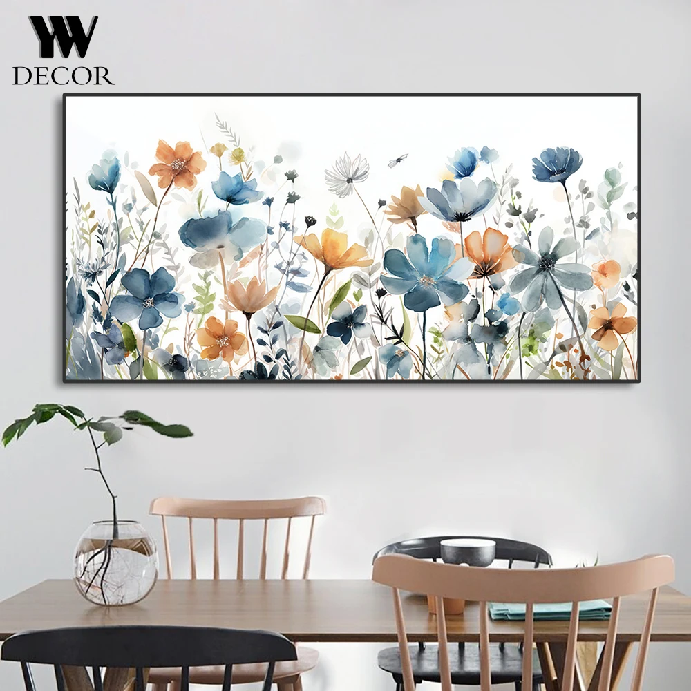 

Modern Abstract Landscape Flower Canvas Nature Posters And Prints Painting Wall Art Painting For Home Room Decor