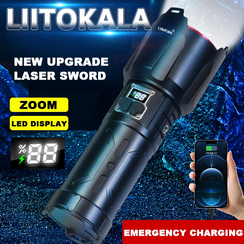 

Аккумулятор LiitoKala 18650 LF-2406 Фонарик сильного света