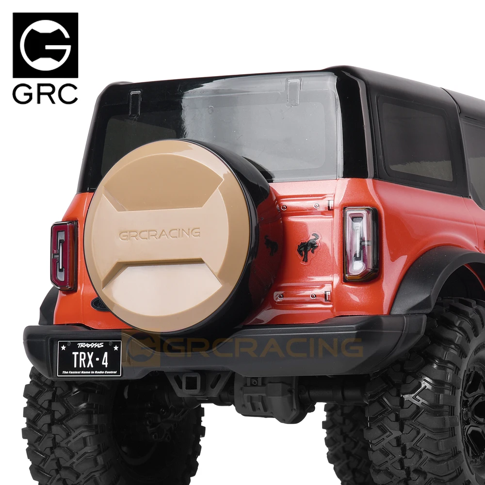 1/10 Rc Crawler Car Universal Spare Tire Cover A For Trax/as Trx4 Bronco G500 Trx6 G63 Yikong Axial Scx10 Modified Parts G172tw