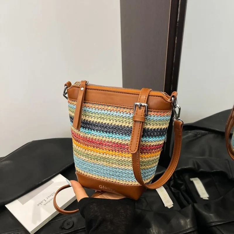 

Классическая роскошная сумка для подгузников для женщин, дизайнерская сумка через плечо, элегантная кожаная сумка, минималистичная винтажная сумка-тоут с большой вместимостью.