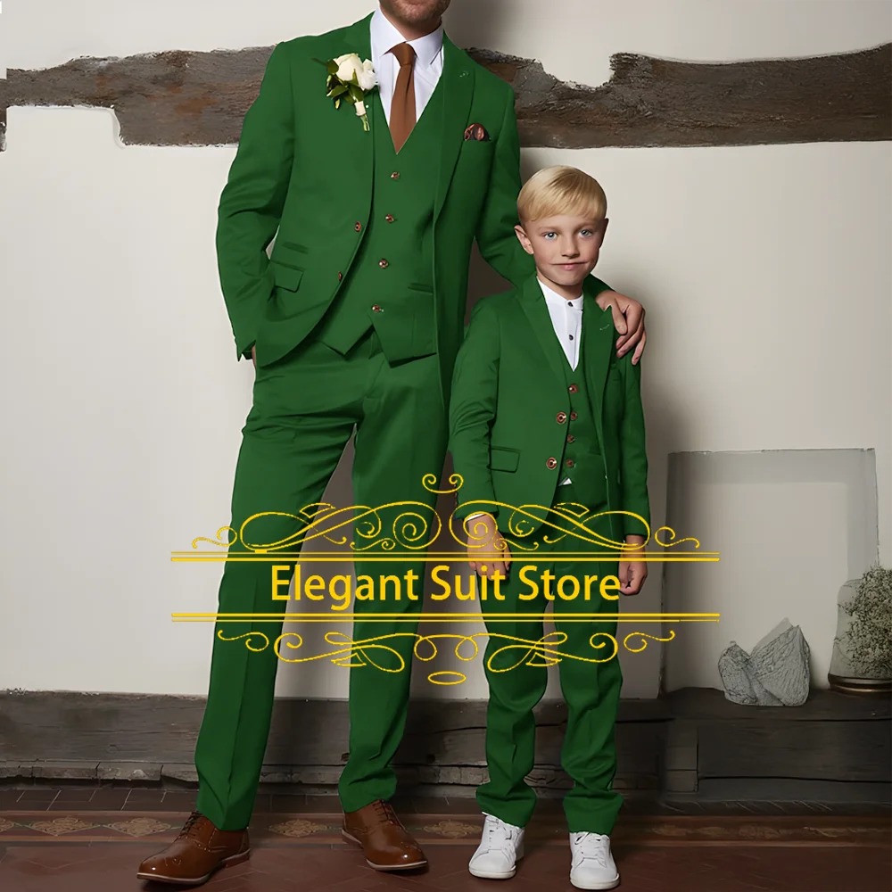 Men's suits 2025 wedding groom tuxedo jacket pants vest three piece suit formal business prom suit men