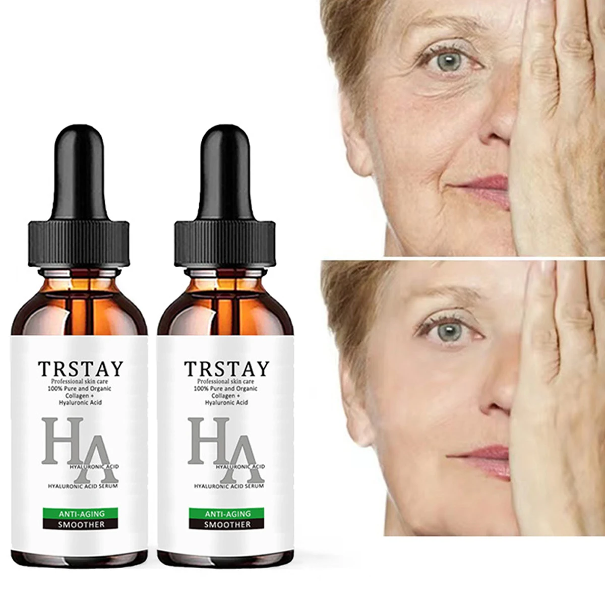 

TRSTAY professional skin care with 100% purity and collagen+hyaluronic acid