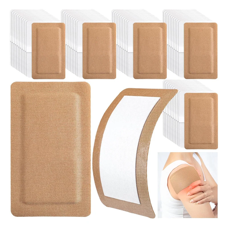 5Pcs Large Size Elastic Non-woven Medical Adhesive Wound Dressing Band Aid Large Wound First Aid Skin Care Tools
